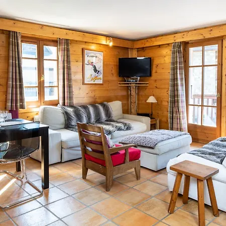 Apartment Warm 2-bedroom Near The Tourist Office Megeve